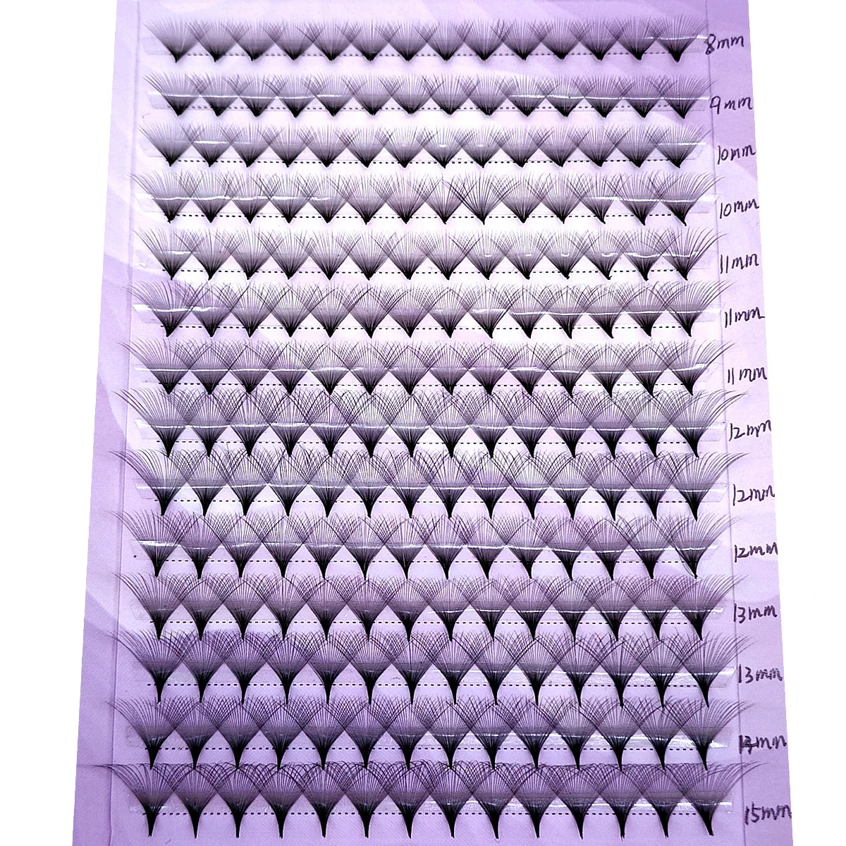 30D/40D Handmade Fans Eyelash Extensions 0.05mm Super Volume