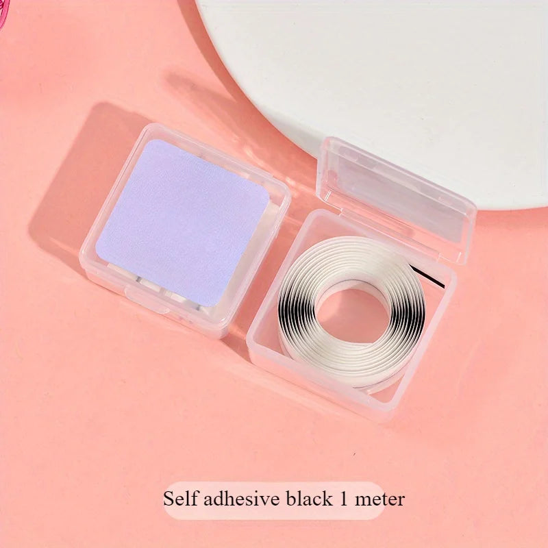 Cluster Lashes glue strip, transparent, waterproof and sweatproof