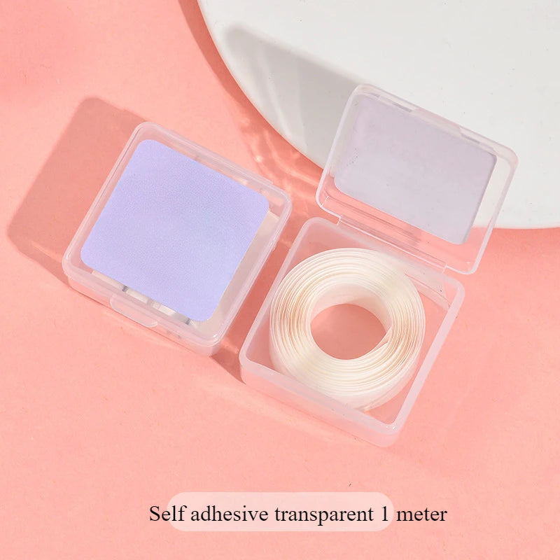 Cluster Lashes glue strip, transparent, waterproof and sweatproof