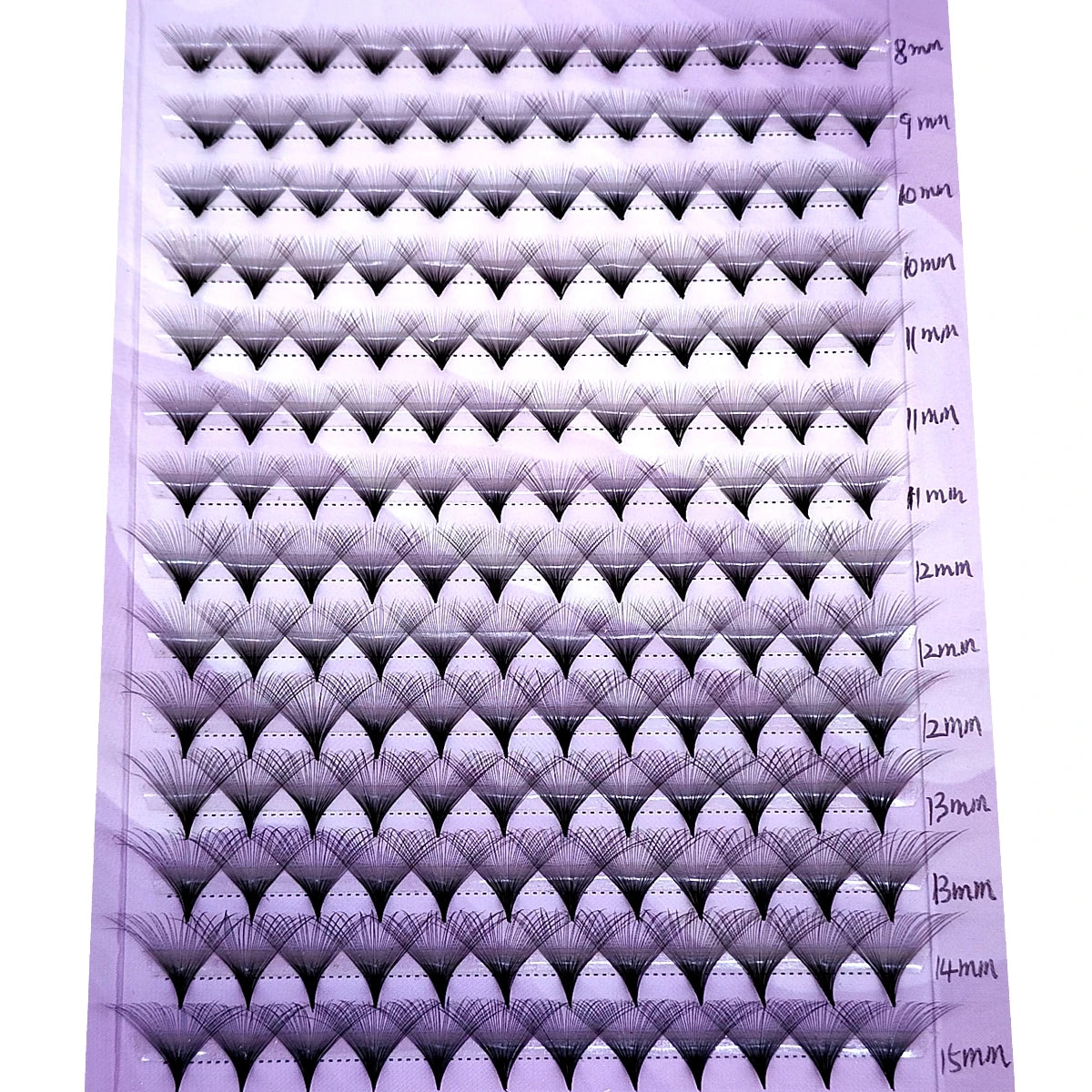 30D/40D Handmade Fans Eyelash Extensions 0.05mm Super Volume